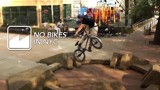 MERRITT BMX: NO BIKES IN NYC
