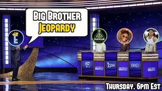 Big Brother Jeopardy - ft. Peridiam and Aman Adwin