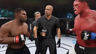 Mike Tyson vs. Red Hulk (EA Sports UFC 2) - CPU vs. CPU 🥊