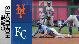 Mets vs Royals Game Highlights (8/3/23) | MLB Highlights