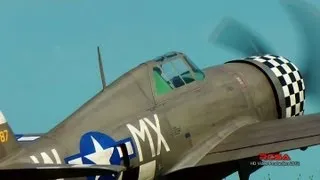 P-47 Razorback - Moki 400 Radial