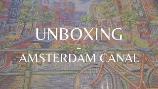 Unboxing de diamond painting de Diamond Art Club - Amsterdam Canal de Image World