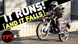 So How Hard Is It To Build the World’s Cheapest Enduro That We Bought on Amazon for Just $2K?