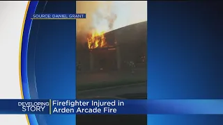 Fire Guts Arden Arcade Once Upon A Child Store, Firefighter Suffers Minor Injuries