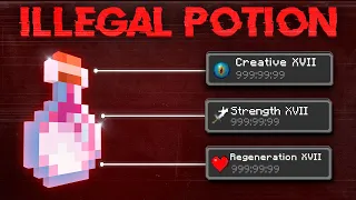 Why This ILLEGAL POTION Is Impossible To Obtain In This Minecraft Smp...