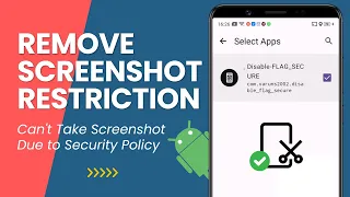 Bypass/Remove Screenshot Restriction in Apps on Android [No Root]