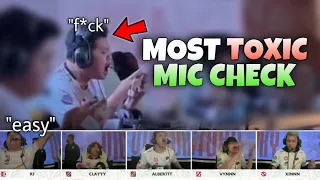 THE MOST TOXIC MIC CHECK YOU’LL EVER SEE IN MPL… 🤣