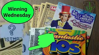 Winning Wednesday Wow.  Old Tens VS New Tens. Lottery scratch tickets.