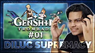 paimon é muito chata| Genshin Trombada: O Monstrobolso de Genshin Impact #1 ● React