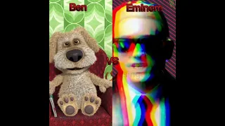Ben VS Eminem Who Is Best ? 🤣 👌 (Rap God Song 🎵 ♥) #shorts