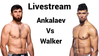 UFC Fight Night Live Stream. Magomed Ankalaev vs Johnny Walker
