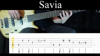 Savia (Soen) - Bass Cover (With Tabs) by Leo Düzey