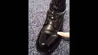 US Navy Boot Shining Trick