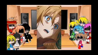 react sword art online partie  2