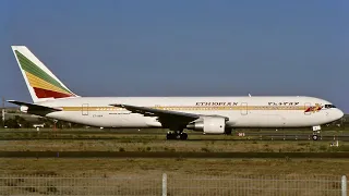 Ethiopian Airlines Flight 961 - Анимация авиакатастрофы. 23 ноября 1996 год. 23 November 1996 years.