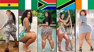 Top 10 Best African Countries to Find a Wife And Curvy Ladies