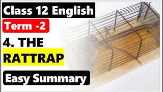 The Rattarap CLASS 12 ENGLISH  CHAPTER 4  Flamingo  II Summary in hindi & English  TERM 2