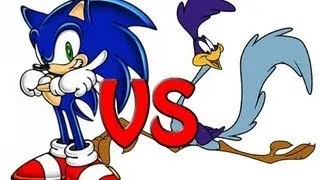 Sonic vs Road Runner - Epic Rap Battles of Cartoon History