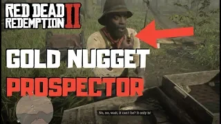 Gold Nugget Prospector Random Stranger Encounter - Inspirational - Red Dead Redemption 2