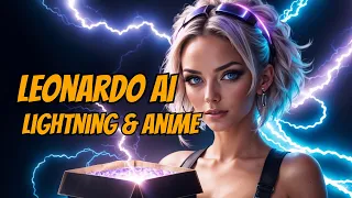 Leonardo AI newest model: Lightning XL and Anime XL