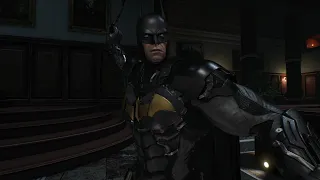 Lore Accurate Arkham Batman Defending Wayne Manor (No damage)