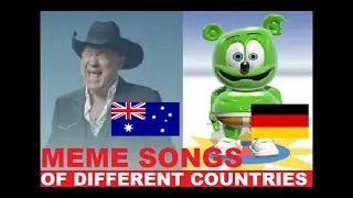 Meme songs from Different Countries! PT. 2