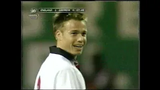 England 2-0 Georgia [30-4-1997]