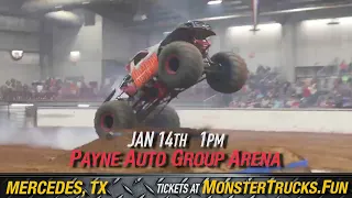 Mercedes, TX Monster Truck Wars | January 14, 2023