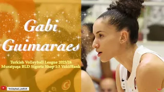 Gabi Guimaraes │ Captain, 25 points │ MURATPAŞA BLD. vs Vakıfbank │Turkish Volleyball League 2023/24