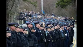 Watch the funeral procession of fallen Yarmouth Sgt. Sean Gannon