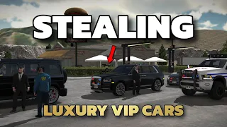 Stealing a LUXURY VIP CARS from PRIVATE CONVOY in CPM RP