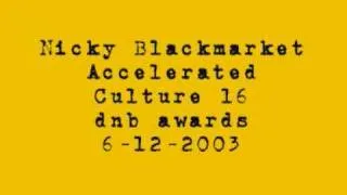 Nicky Blackmarket dnb Awards 2003 (4/4)