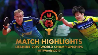 Mattias Falck vs An Jaehyun | 2019 World Championships Highlights (1/2)