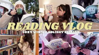 Cozy mood reading vlog 📚🧸 *spoiler free*