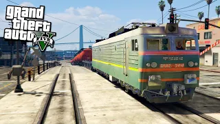 Evolution of 'Train Rides' in GTA Games! (1997 - 2013) эволюция поездов!