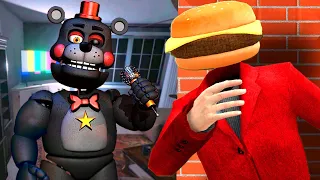 We Found LEFTY the FNAF Animatronic in a Bunker in Gmod! (Garry's Mod RP Multiplayer)