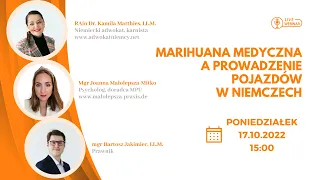 Marihuana medyczna a prowadzenie pojazdów w Niemczech I MPU w Niemczech I Psycholog Niemcy I Adwokat