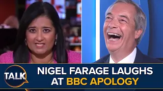 "Looks Like She's Eaten A Bag Of Lemons" | Nigel Farage LAUGHS At BBC Apology