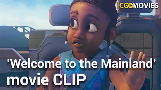 Iwájú (2024) movie Clip 'Welcome to the Mainland'