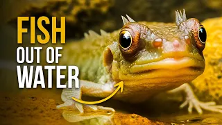 Meet The Mudskipper: A Fish That Climbs Trees And Breathes Out Of The Water!