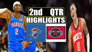 Oklahoma City Thunder vs Houston Rockets 2nd QTR   Highlights | Feb 27 | 2024 NBA Season