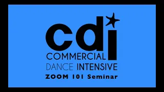 Zoom 101 Seminar with Commercial Dance Intensive
