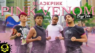 [KPOP IN PUBLIC CHALLENGE | ONE TAKE] BLACKPINK - PINK VENOM DANCE COVER by WARZONE - BOYS VERSION