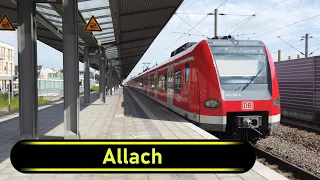 S-Bahn Station Allach - Munich 🇩🇪 - Walkthrough 🚶