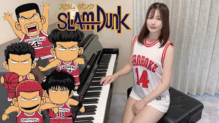 「スラムダンク」メドレー SLAM DUNK PIANO MEDLEY  PianoCover/ピアノ/弾いてみた/月野アイラ/AiraPiano【歌詞付】