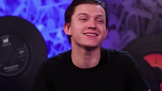 Tom Holland being iconic for 5 minutes straight