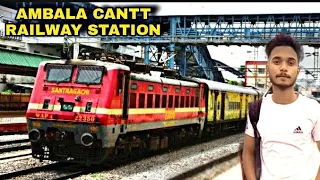 Ambala Cantt Railway Station | Review| Akash Live Vlogs