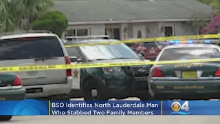 BSO ID's North Lauderdale Man Who Stabbed Two Family Members & Himself