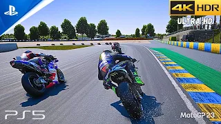 (PS5)MotoGP 23 | Le Mans Circuit Race Gameplay 4K 60FPS