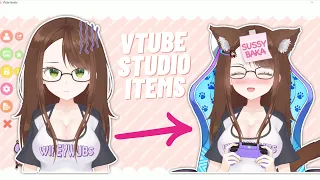 Vtube Studio Tutorial | Items & Hotkeys for Audience Engagement!